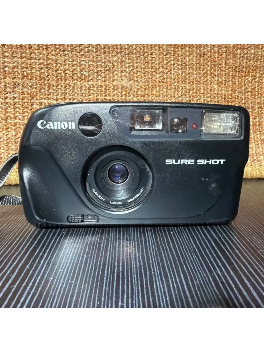 Canon Sure Shot Prima Twin 35mm 28/48mm AF Point & Shoot Film Camera Untested